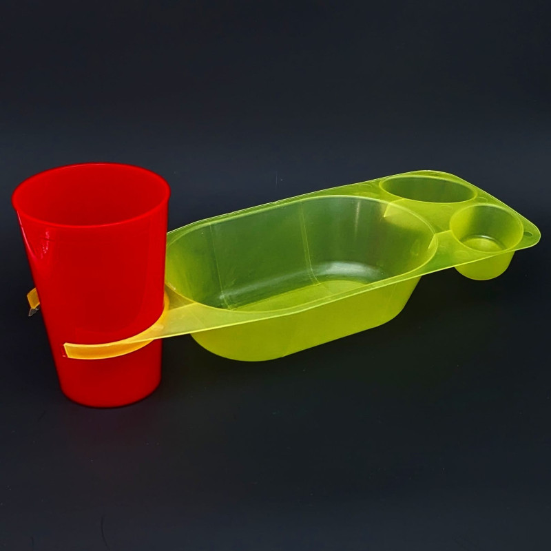 Barquette à frite porte-gobelet Eco-gobelets