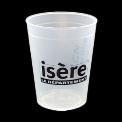 Gobelet personnalisable 25/28cl Demi Eco-gobelets