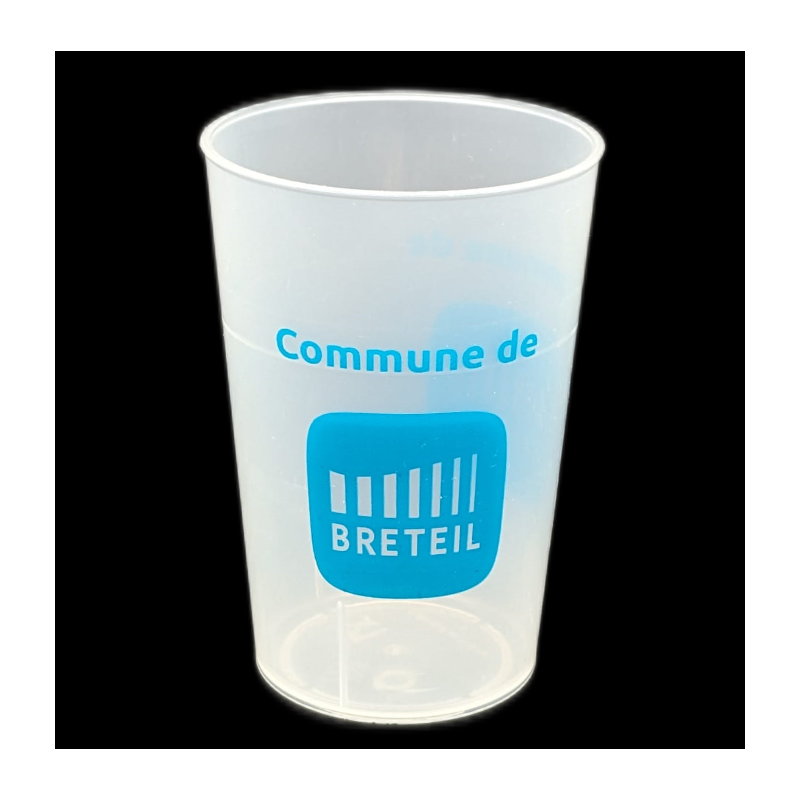Gobelet personnalisable 25/28cl Demi Eco-gobelets