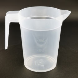 100 PICHETS 1L GRADUÉS REUTILISABLES Eco-gobelets