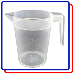 100 PICHETS 1L GRADUÉS REUTILISABLES Eco-gobelets