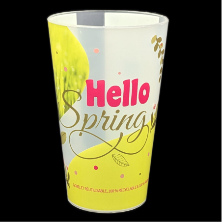 Gobelet personnalisable 25/33cl Demi Eco-gobelets